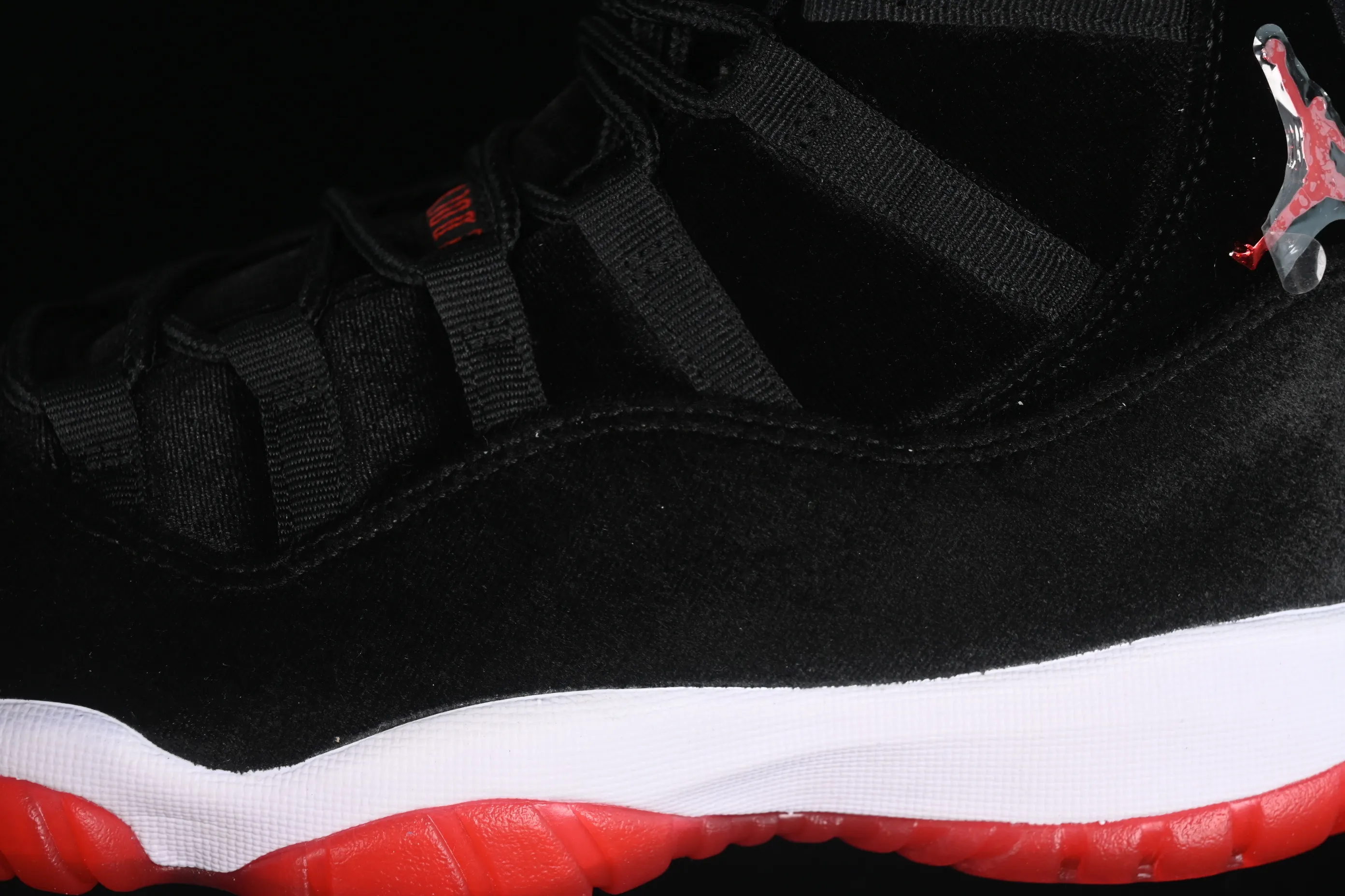 All categories Air Jordan Jordan series basketball shoes Air Jordan 11 F version Air Jordan 11 Retro "Bred Velvet" AJ11 Joe 11 black red velvet DB5457-061